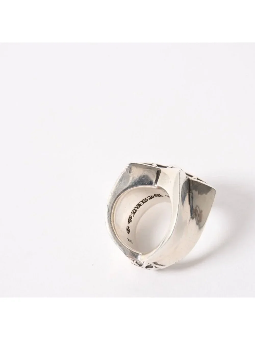 Chrome Hearts Large Sterling Silver Ring